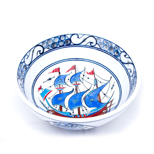 Yavuz Kalyonu İznik Çinisi Kase - Kaseler