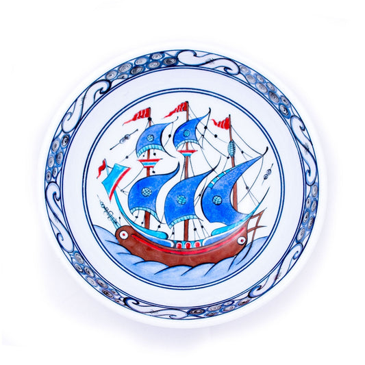 Yavuz Kalyonu İznik Çinisi Kase - Kaseler