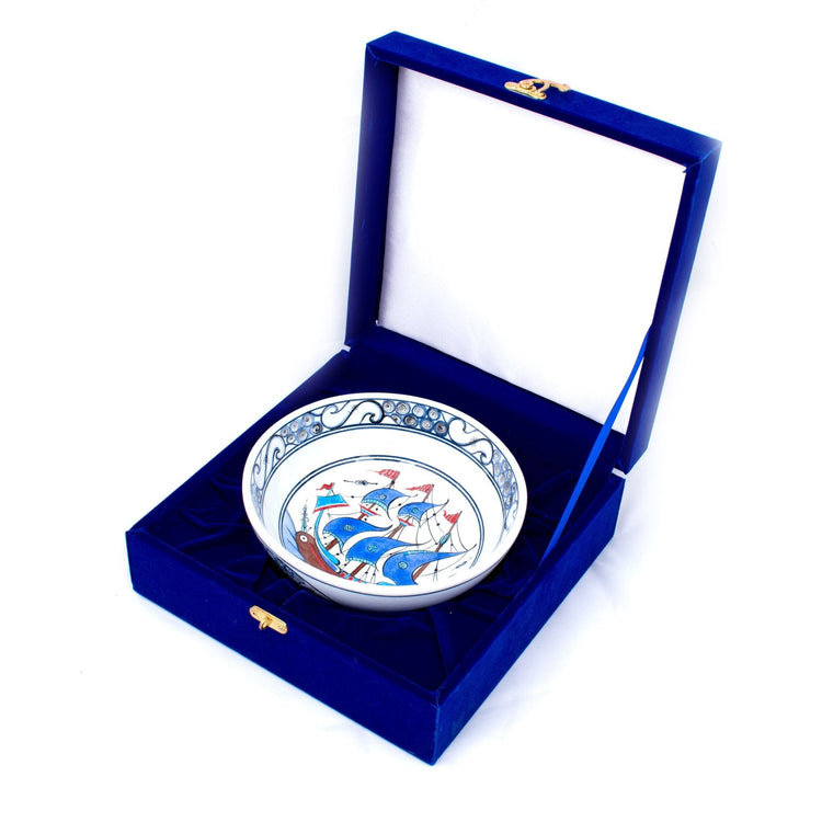 Yavuz Kalyonu İznik Çinisi Kase - Kaseler